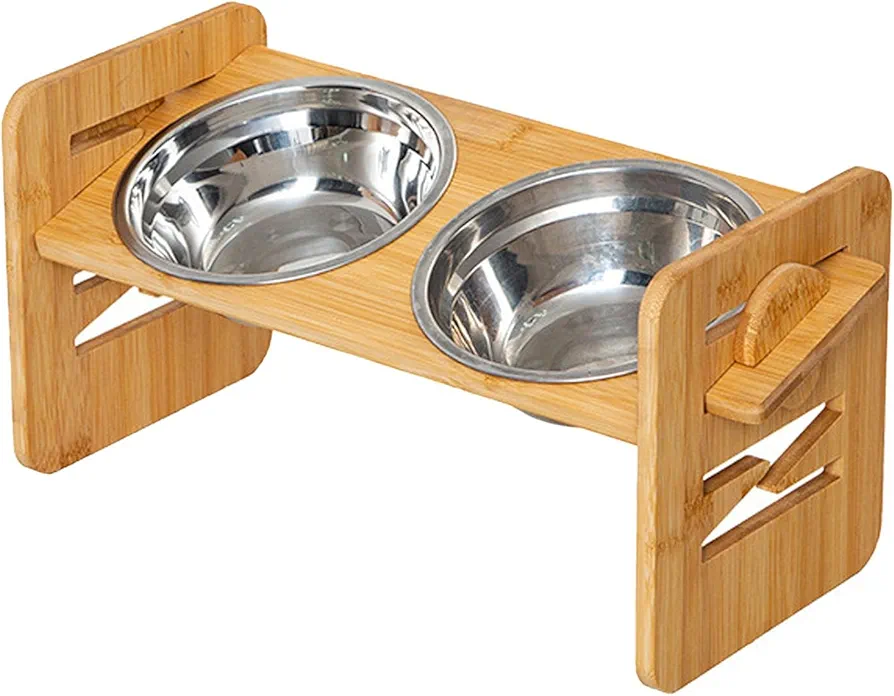 Cuencos elevados para perros, cuencos elevados inclinables para mascotas, cuencos para perros de altura ajustable, cuencos de alimentación elevados para perros, cuencos de agua para perros, cuencos de