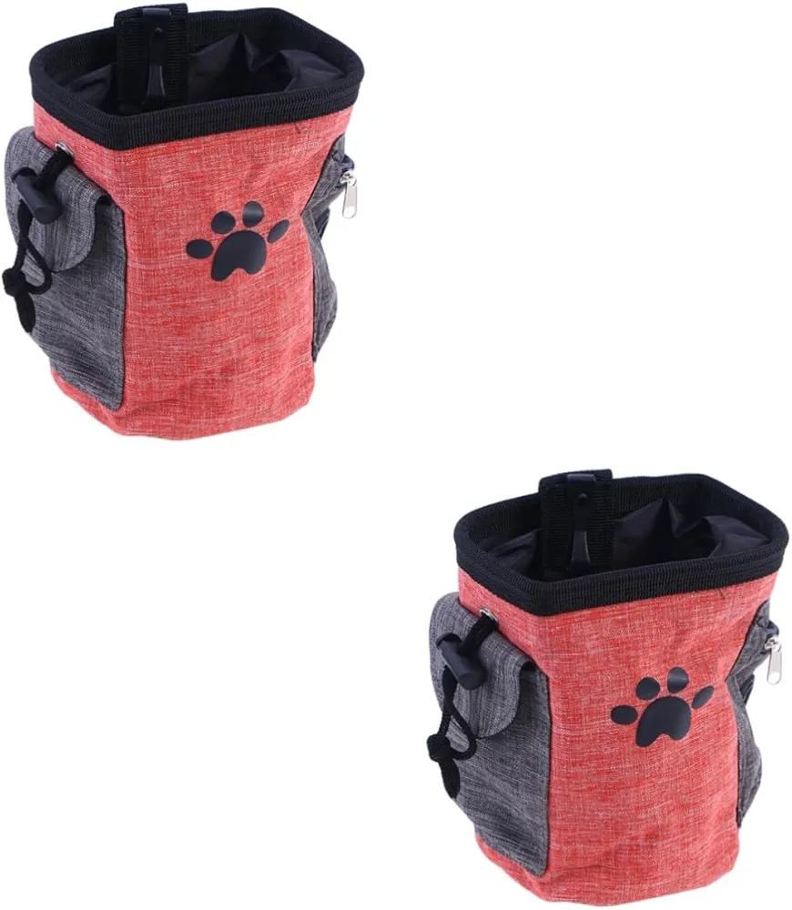 YARNOW 2 Uds Bolsa De Golosinas Para Perros Bolsa De Entrenamiento Para Perros Bolsa De Golosinas Para Mascotas Bolsa De Bocadillos Para Perros Bolsa De Golosinas Para Perros Bolsa De