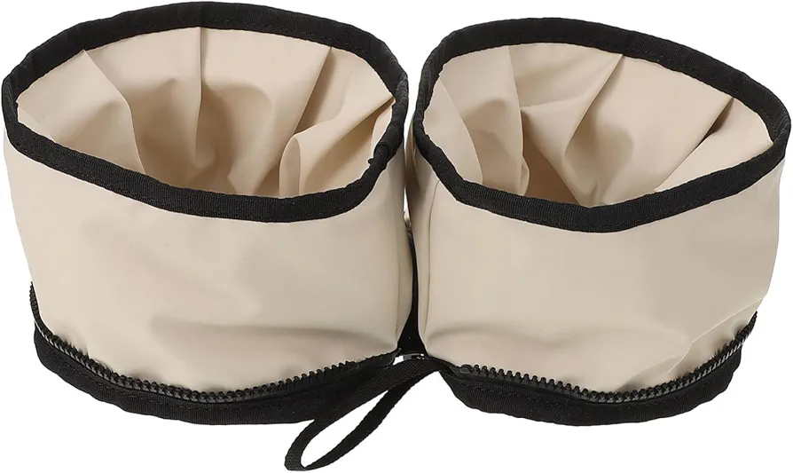 HAPINARY Cuenco Plegable Impermeable para Perros Cuenco para Mascotas para Perros Gatos Cuenco para Perros para Viajes Cuencos Portátiles para Comida para Perros Plato Portátil para