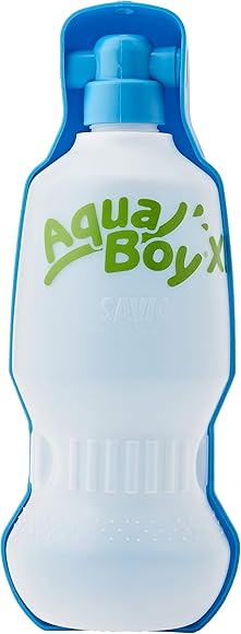 Savic - Botella de agua de viaje Aqua Boy para mascotas