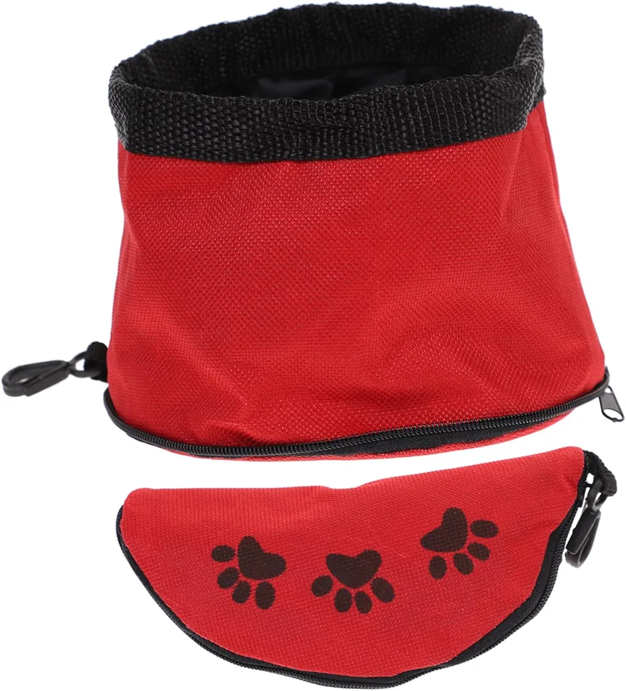 Milisten 2 Piezas De Cuenco Plegable Suministros para Mascotas Artículos para Mascotas Cuenco De Comida Cuenco De Viaje para Mascotas Cuenco para Perro Cuenco Plegable para Mascotas