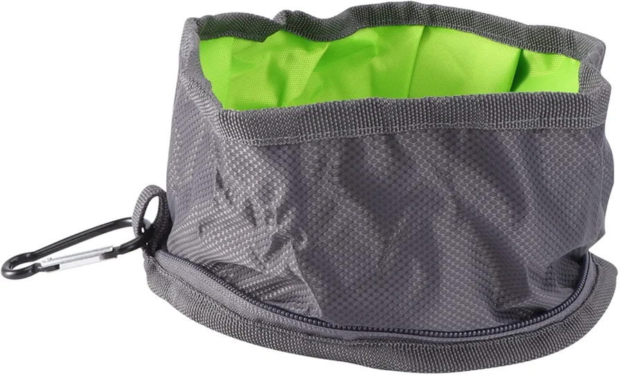 minkissy Cuenco De Comida para Perros Plegable Cuenco Plegable Bolsas De Perro para Artículos De Viaje para Perros Plato De Comida para Perros Accesorios De Viaje para Perros Viajar Mascota