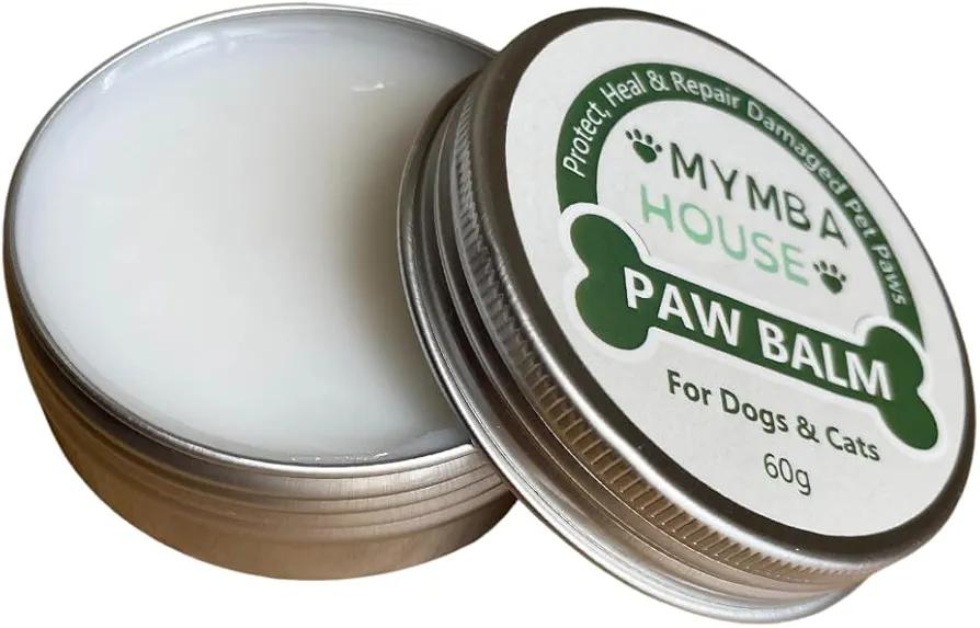 Mymba House - Bálsamo Orgánico para Patas y Nariz de Perros | Hidrata, Nutre y Repara | Protección Natural para Patas, Pezuñas de Perros y Gatos | Suave, Ligero y Efectivo