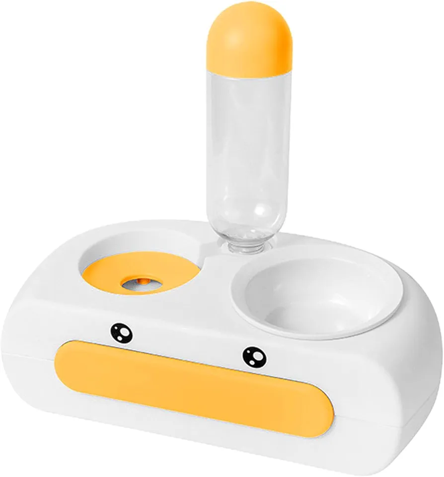 Muuzebsy Dispensador de agua para mascotas, comedero para mascotas, dispensador de agua para perros pequeños, dispensador automático de agua para mascotas, cuenco de agua para perros de tamaño