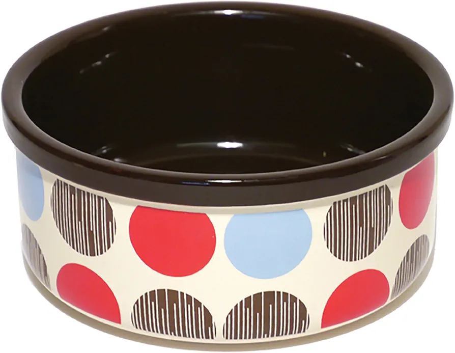 Rosewood Spot Dog Bowl