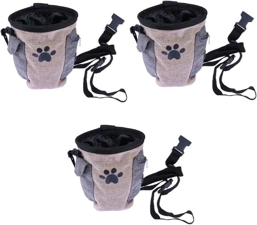 SUPVOX 3 Uds Bolsa De Golosinas Para Perros Bolsa De Entrenamiento Para Mascotas Bolsa De Golosinas Para Mascotas Bolsas De Golosinas Para Perros Bolsa De Golosinas Para Mascotas